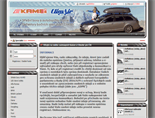 Tablet Screenshot of kamei.cz