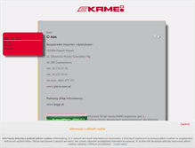 Tablet Screenshot of kamei.pl